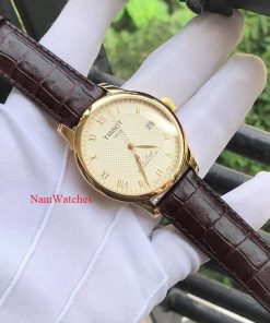 dong ho Tissot Le Locle Powermatic 80 Gold Leather - T006.407.36.263.00