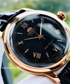 dong ho Orient Bambino Gen 2 Rose Gold Leather – FAC00006B0