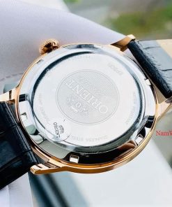 dong ho Orient Bambino Gen 2 Rose Gold Leather – FAC00006B0