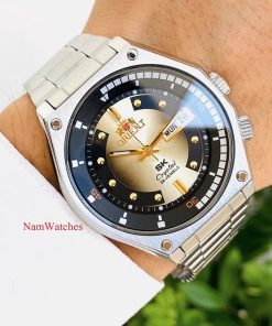 dong ho Orient Sports SK Retro Champagne Black Steel – RA-AA0B01G19B