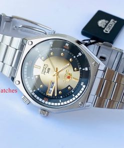 dong ho Orient Sports SK Retro Champagne Black Steel – RA-AA0B01G19B