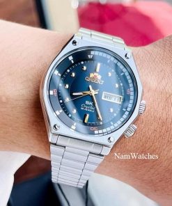 dong ho Orient Sports SK Retro Blue Black Steel – RA-AA0B03L19B