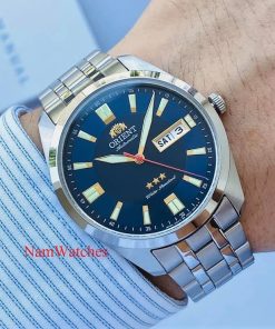dong ho Orient Automatic Three Star Blue Steel – RA-AB0019L19B