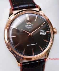 dong ho Orient Bambino Gen 4 Cafe Leather – FAC08001T0/ SAC08001T0