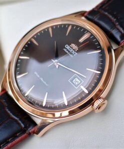 dong ho Orient Bambino Gen 4 Cafe Leather – FAC08001T0/ SAC08001T0