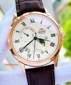 dong ho Orient Sun & Moon Gen 3 Rose Gold – SAK00001Y0