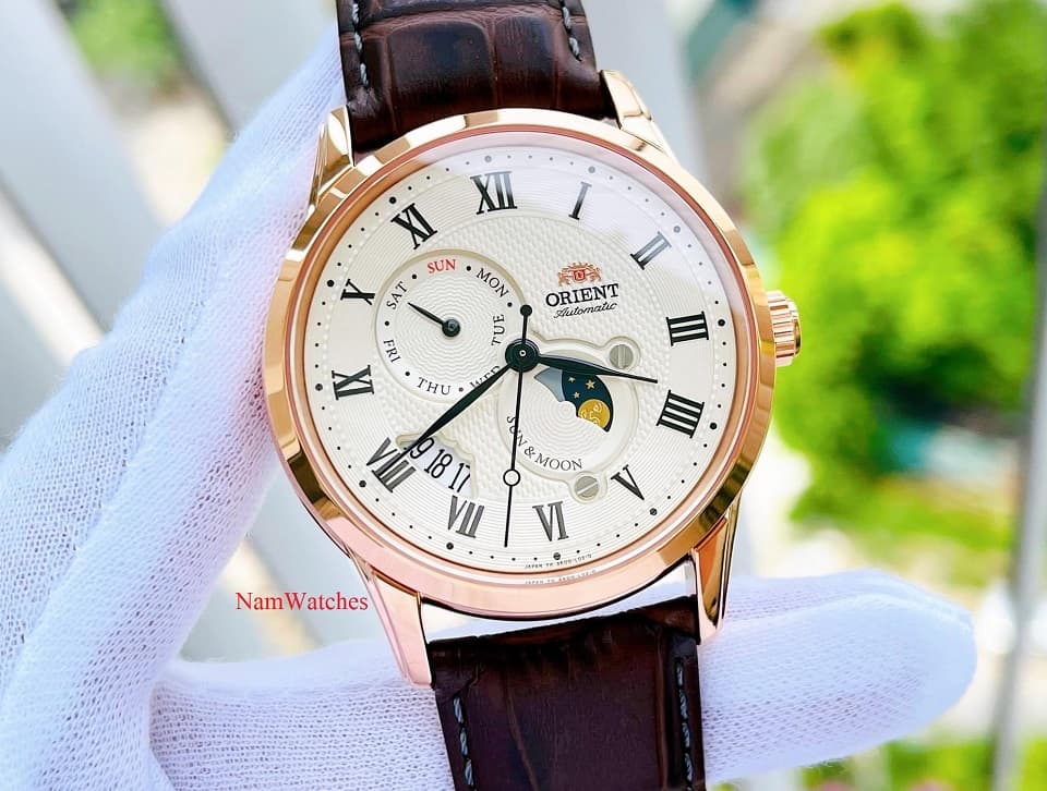 SAK00001Y0 (1) dong ho Orient Sun & Moon Gen 3 Rose Gold – SAK00001Y0