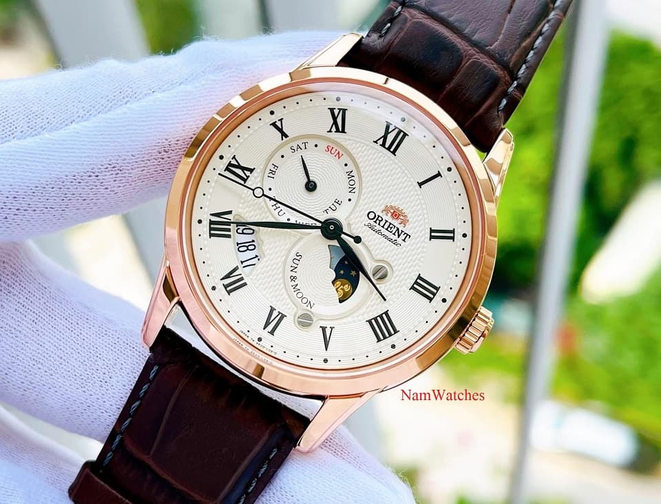 SAK00001Y0 (2) dong ho Orient Sun & Moon Gen 3 Rose Gold – SAK00001Y0