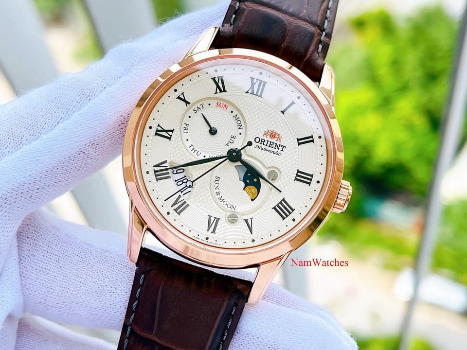SAK00001Y0 (8) dong ho Orient Sun & Moon Gen 3 Rose Gold – SAK00001Y0