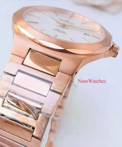dong ho Edox Delfin Automatic Rose Gold Steel – 80117-37RM-AIR