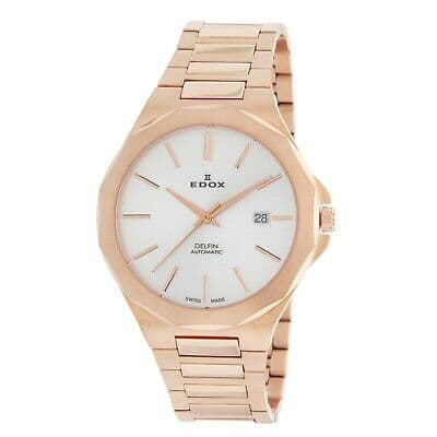 80117-37RM-AIR dong ho Edox Delfin Automatic Rose Gold Steel – 80117-37RM-AIR