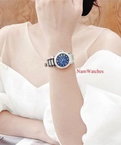 dong ho Bulova Marine Star Diamonds Ladies Midnight Blue – 96R215