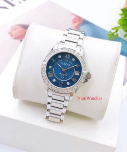 dong ho Bulova Marine Star Diamonds Ladies Midnight Blue – 96R215