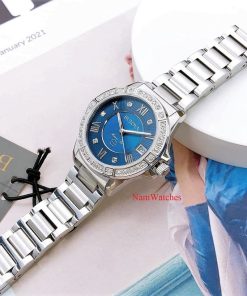 dong ho Bulova Marine Star Diamonds Ladies Midnight Blue – 96R215