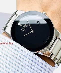 dong ho Citizen Eco-drive Axiom Black Steel – AU1060-51E