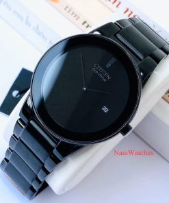 dong ho Citizen Eco-drive Axiom Full Black Steel – AU1065-58E