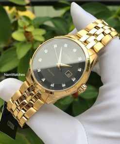 dong ho Citizen Eco-drive Corso Diamond Black Gold Steel – BM7252-51G
