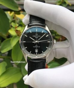 dong ho Certina DS-1 Powermatic 80 Black Leather – C029.407.16.051.00