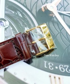 dong ho FC Quartz Slimline Date Gold Leather – FC-220V5S5