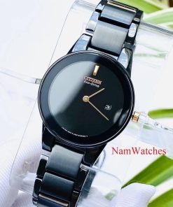 dong ho Citizen Eco-drive Axiom Ladies Full Black – GA1055-57F