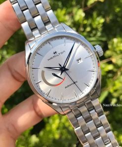 dong ho Hamilton Jazzmaster Power Reserve Silver Steel – H32635181