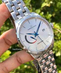 dong ho Hamilton Jazzmaster Power Reserve Silver Steel – H32635181