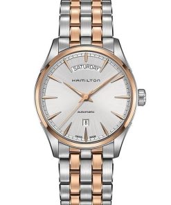 dong ho Hamilton Jazzmaster Day Date Demi Rose Gold – H42525251