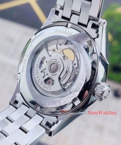 dong ho Hamilton Jazzmaster Day Date Demi Rose Gold – H42525251