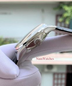 dong ho Hamilton Jazzmaster Day Date Black Leather – H42565731