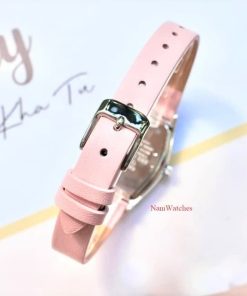 dong ho Casio Quartz Oval Ladies Pink Leather – LTP-E167L-4ADF