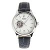 dong ho Orient Open Heart Ladies White Leather – RA-AG0025S10B