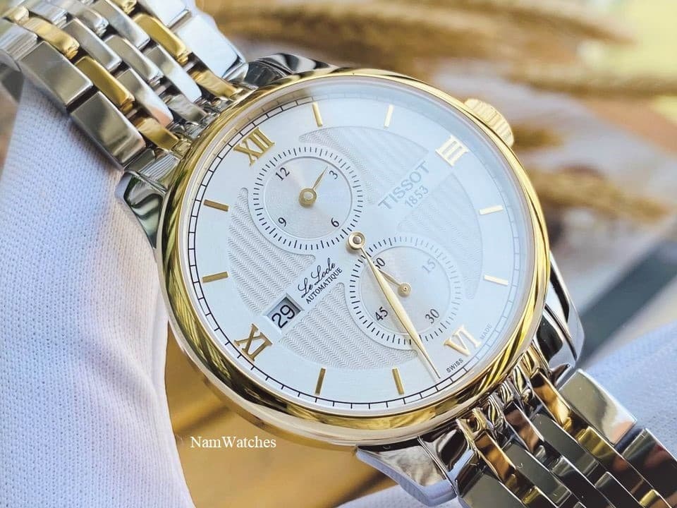 T0064282203802 (1) dong ho Tissot Le Locle Regulator Demi Gold – T006.428.22.038.02