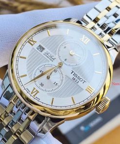 dong ho Tissot Le Locle Regulator Demi Gold – T006.428.22.038.02