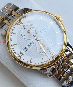 dong ho Tissot Le Locle Regulator Demi Gold – T006.428.22.038.02