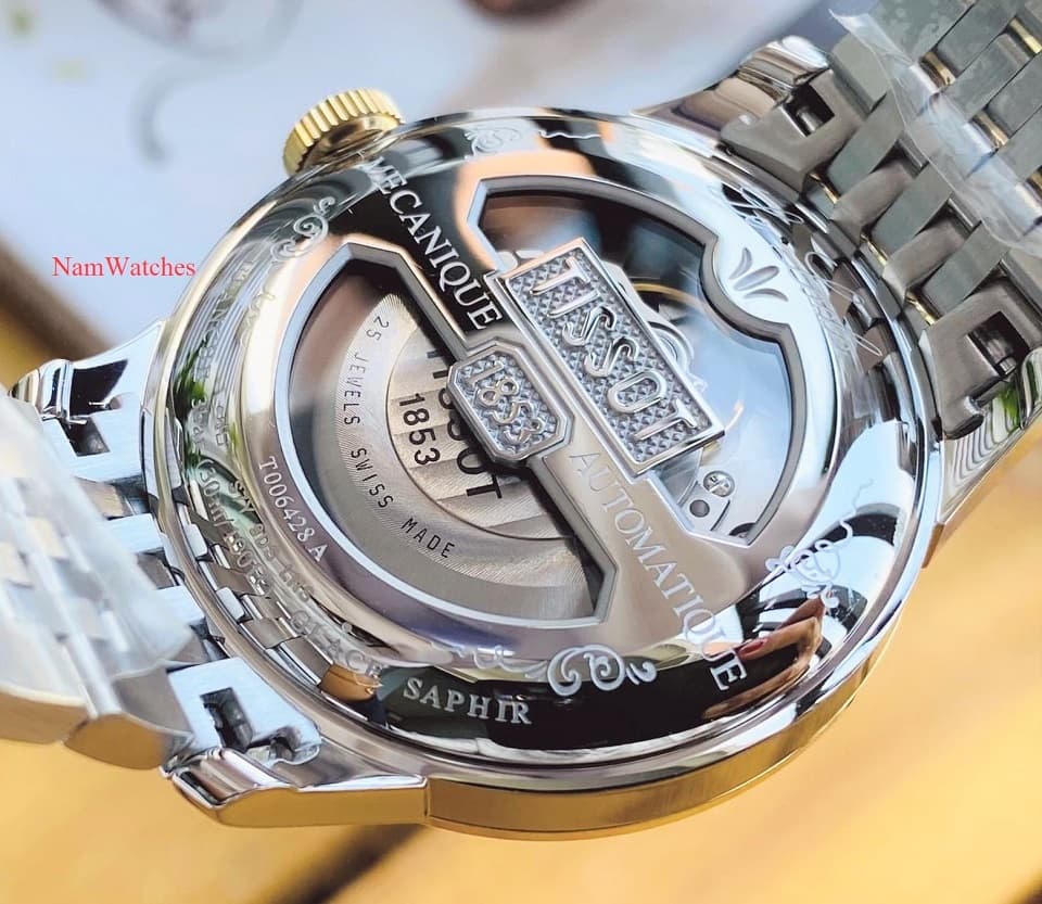 T0064282203802 (6) dong ho Tissot Le Locle Regulator Demi Gold – T006.428.22.038.02