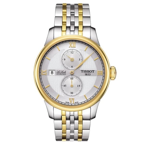 T0064282203802 dong ho Tissot Le Locle Regulator Demi Gold – T006.428.22.038.02