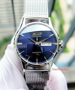 dong ho Tissot Heritage Visodate Blue Mesh – T019.430.11.041.00
