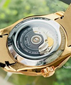 dong ho Tissot Couturier Day Date Black Rose Gold Leather – T035.407.36.051.01