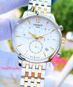 dong ho Tissot Tradition Quartz Chronograph Demi Gold – T063.617.22.037.00