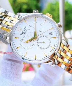 dong ho Tissot Tradition Quartz Chronograph Demi Gold – T063.617.22.037.00