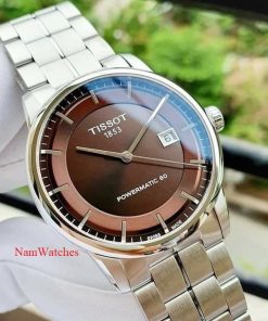 dong ho Tissot Luxury Brown Red Steel – T086.407.11.291.00