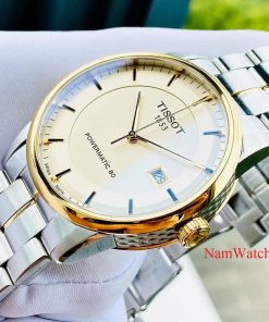 dong ho Tissot Luxury Champagne Demi Gold – T086.407.22.261.00