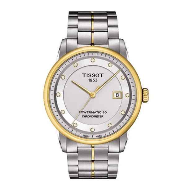 T0864082203600 dong ho Tissot Luxury Diamonds COSC Demi Gold – T086.408.22.036.00
