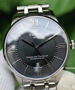 dong ho Tissot Chemin Des Tourelles Black Steel – T099.407.11.058.00