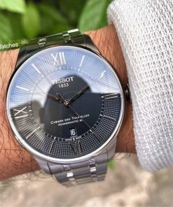 dong ho Tissot Chemin Des Tourelles Black Steel – T099.407.11.058.00