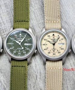 dong ho Seiko 5 Sports quân đội 37mm