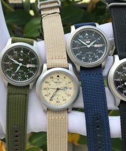 dong ho Seiko 5 Sports quân đội 37mm