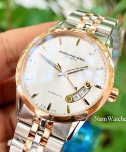 dong ho Raymond Weil Freelancer Date Demi Rose Gold – 2770-SP5-65011