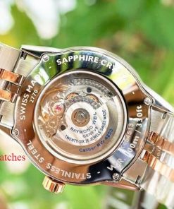 dong ho Raymond Weil Freelancer Date Demi Rose Gold – 2770-SP5-65011