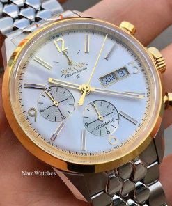 dong ho Bulova Accu-Swiss Murren Demi Gold – 65C113